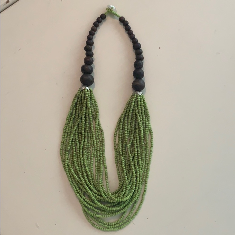 Handmade Beaded Layer Necklace